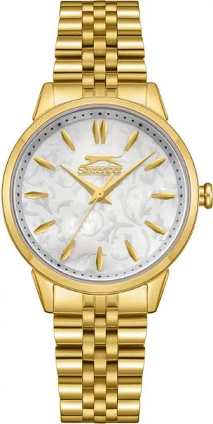 Zegarek damski SLAZENGER SL.09.2373.3.05 złoty fashion