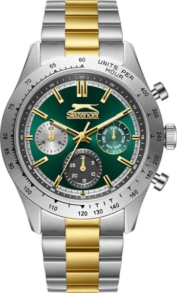 Zegarek męski SLAZENGER SL.09.2358.2.06 zielony fashion