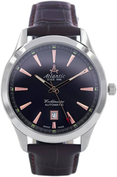 Zegarek męski Atlantic 53750.41.41R Worldmaster