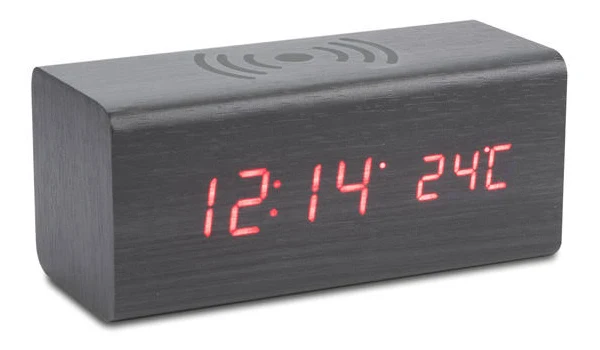 Upominkarnia Zegar na biurko z ładowarką indukcyjną Cornell