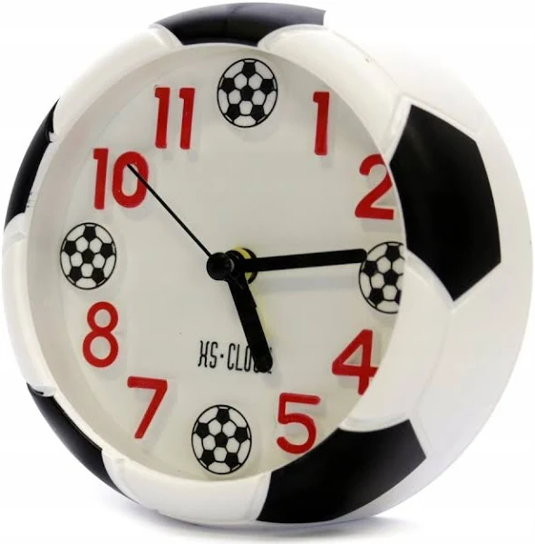 Piłkarski Budzik Dla Dzieci Głośny Alarm Piłka Nożna Zegar Z Budzikiem