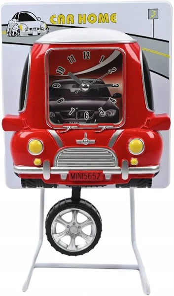 Samochód Duży Budzik Dla Dziecka Ozdobny Zegar Głośny Alarm