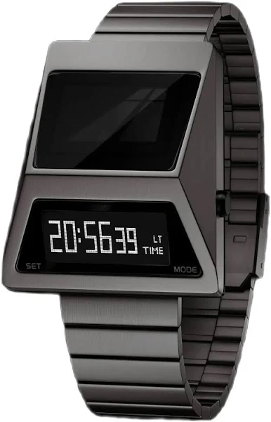 IB DESIGN unikalne zegarki metalowe cyfrowe zegarki Cyber BENLY dla mężczyzn Retro-futuristic Punk