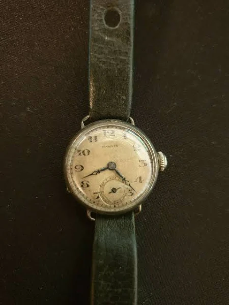 Antyczny Zegarek Damski Marvin Zegarek Na Rękę Vintage Kultowy Zegarek