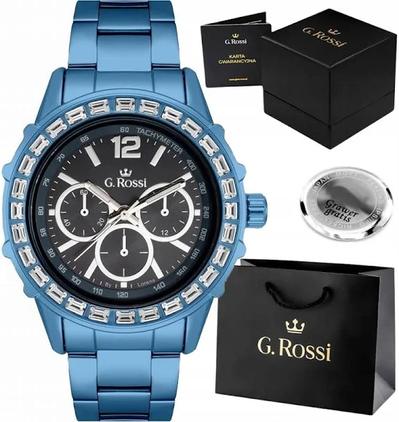 Zegarek damski G. Rossi Grice na bransolecie Grawer