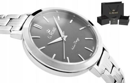 G. Rossi Zegarek Damski G.ossi 11389B-1C1 tarcza tytanowa