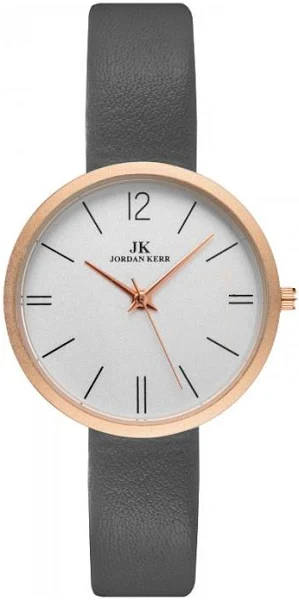 Jordan Kerr Klasyczny Analogowy Zegarek Na Skórzanym Pasku