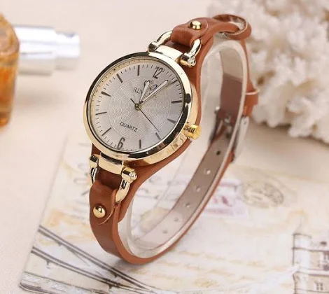 Grelie Damski zegarek na cienkim pasku