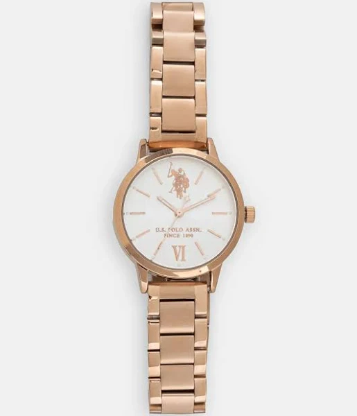 U.S. Polo Assn. zegarek EVELYN damski kolor złoty USP5892RG