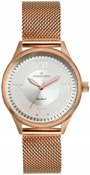 Damski Zegarek J.Kerr Rzymskie Cyfry Pasek Mesh