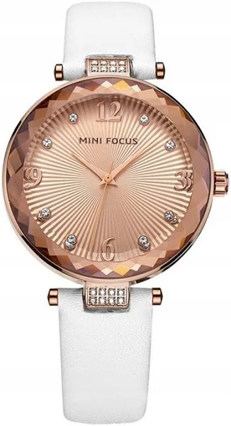 Zegarek damski Ochstin analog pasek skóra datownik brązowy