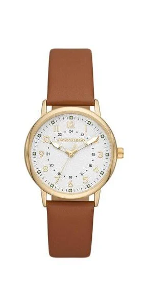 Skechers Zegarek Damski Starline Brown Watch