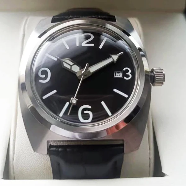 Nostalgiczny zegarek Vintage zegarek mechaniczny Retro Vostok amfibia stalowy zegarek ruch Miyota