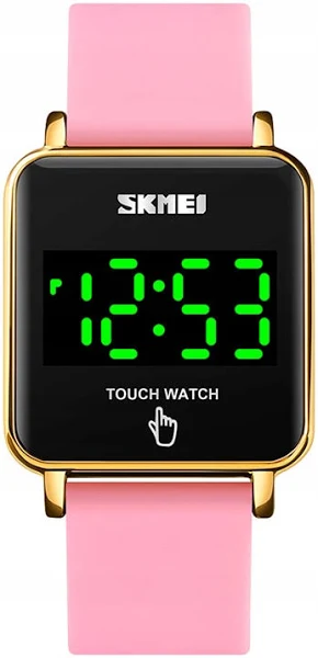 Zegarek damski Skmei elektroniczny data Led bb208