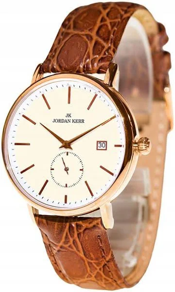 Klasyczny Zegarek Z Datownikiem Jordan Kerr Męski