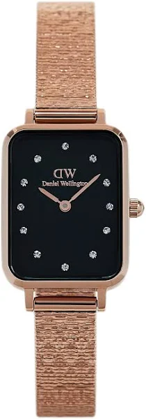 damski Zegarek Daniel Wellington Złoty Quadro Lumine Pressed Piano DW00100579