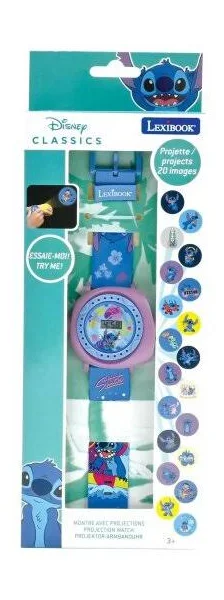 Lexibook Zegarek cyfrowy z projektorem Disney Stitch