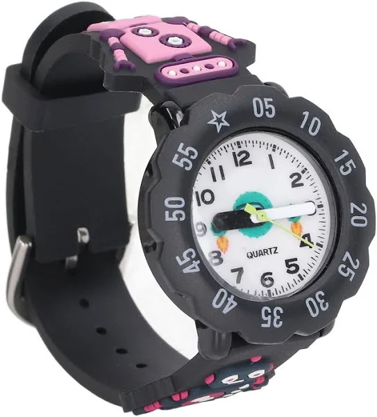 Zegarek dla dzieci 3D kreskówka statek kosmiczny