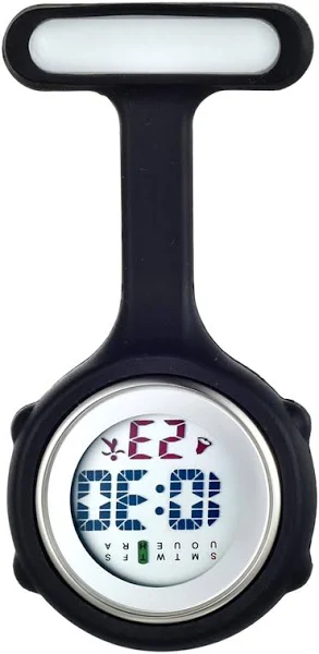 kobiet Avaner Zegarek pielęgniarski wielofunkcyjny cyfrowy silikonowy analogowy