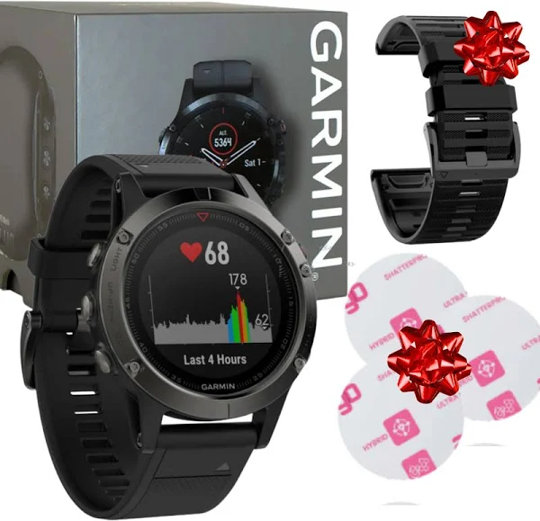 Garmin Fenix 5 srebrny
