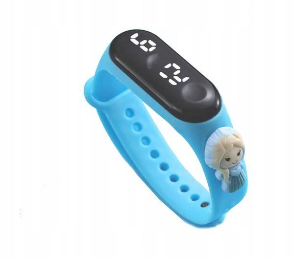 Zegarek Led Dla Dzieci Zegarek Kraina Lodu Elsa