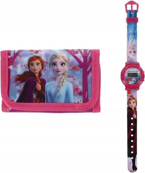 Portfel I Zegarek Dla Dziecka Kraina Lodu Frozen