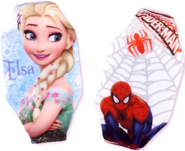 Superbohater Luminous dzieci zegarki dziewczyny Cartoon wzór księżniczka elza mrożone dzieci zegarek