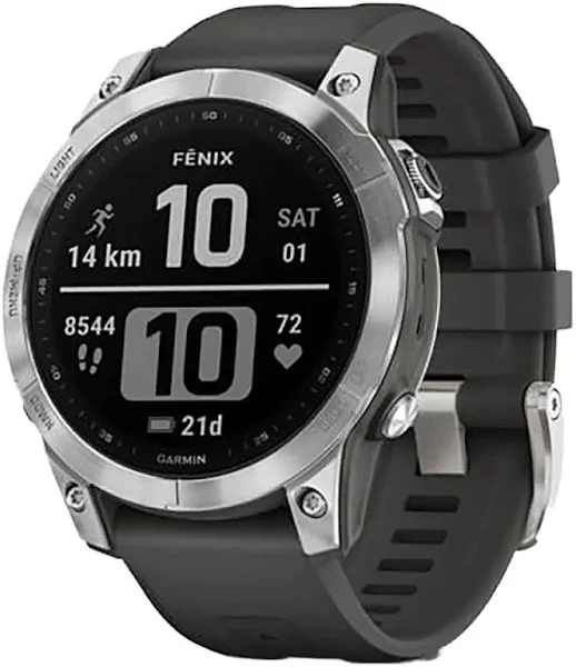 Garmin Fenix 7 – multisportowy smartwatch GPS z kolorowym wyświetlaczem i ekranem dotykowym/klawiszowym