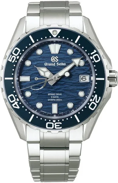 GRAND SEIKO Zegarek Evolution 9 Sd 5 Days Ushio Blue Diver SLGA023G