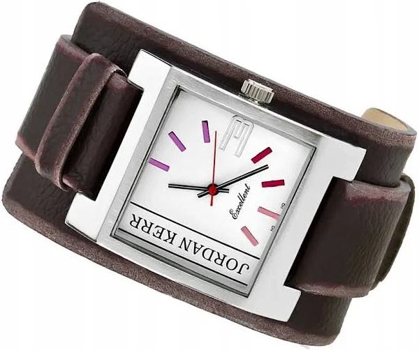 Jordan Kerr Damski Zegarek J.Kerr Na Podkładce Duży Szeroki