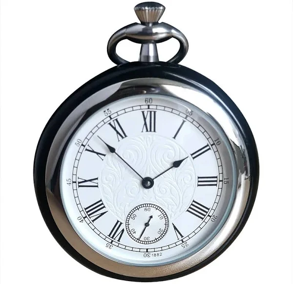 Imperial luksusowy zegarek kieszonkowy mechaniczny ręcznie nakręcany ruch czarnego jadeitu i