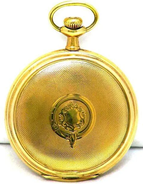 Waltham Ręcznie nakręcany męski zegarek kieszonkowy Savonette