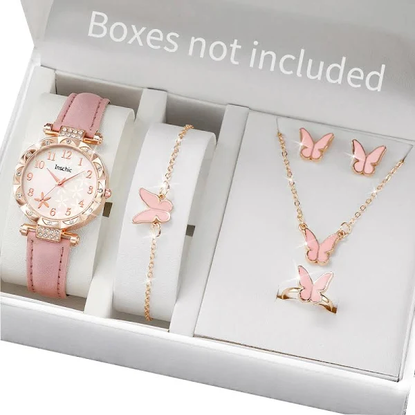 6 sztuk/zestaw skórzany pasek zegarki zestaw