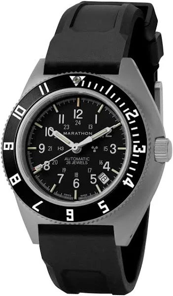 Zegarek Marathon Navigator z datownikiem STAL