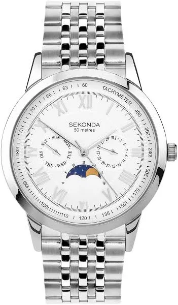 Zegarek męski Sekonda Armstrong Moon Phase 30229