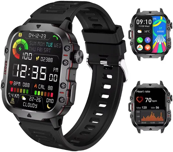 Smartwatch Zegarek Męski Sport Rozmowy Smart Watch Wodoodporny