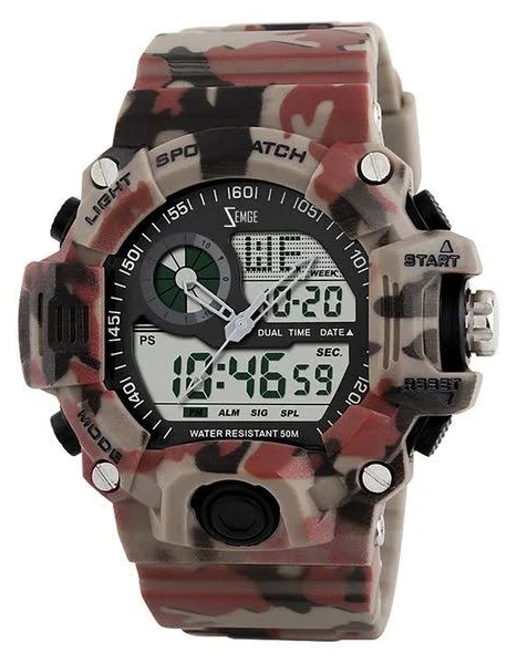 Moro sportowy męski zegarek ZEMGE