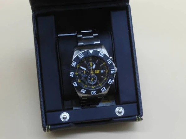 Cat Caterpillar Męski zegarek na rękę Chronograf 143 Ø48mm