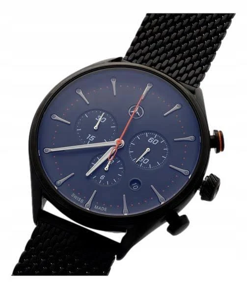 Mercedes Sport Fashion Zegarek meski Swiss Ronda