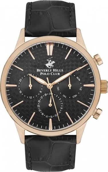 Empik Zegarek męski BEVERLY HILLS BP3368X.451 czarny fashion na prezent