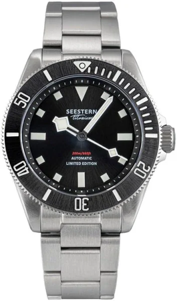 Seestern S430 Titanium Blue diver męski