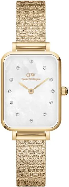 Daniel Wellington Zegarek Quadro Lumine Pressed Piano dzłoty