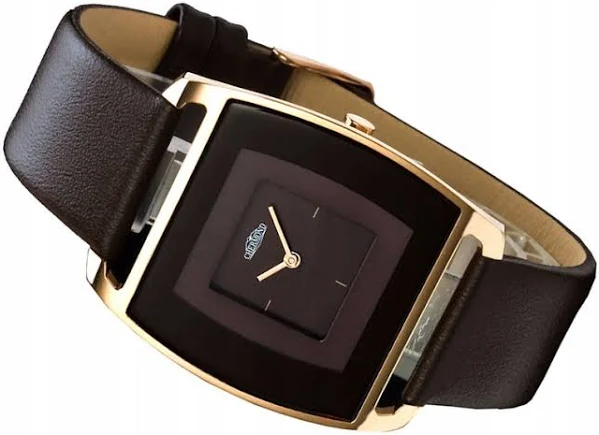 Chermond Zegarek Damski Na Skórzanym Pasku Szeroki