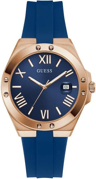 Guess M Zegarek Z Kalendarzem Na Silikonowym Pasku