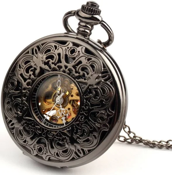 Empik Zegarek na łańcuszku AŻUR IV Black Dial