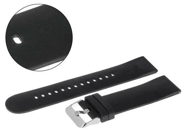 Pacific Pasek uniwersalny 16 mm Silikonowy Czarny