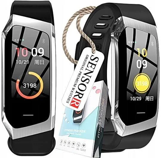 Smartband Damski Zegarek Smartwatch Pulsometr Sms