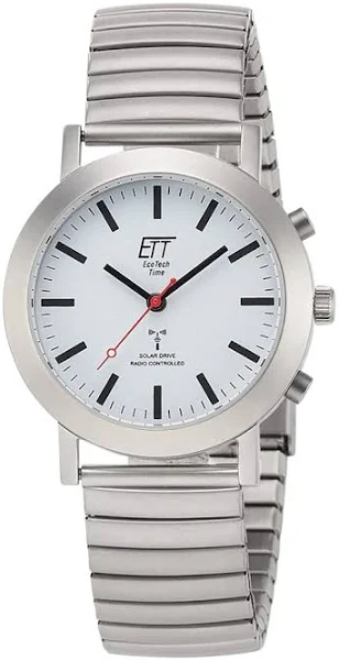 ETT Eco Tech Time ETT ELS-11584-11M Ladies Solar Radio-Controlled