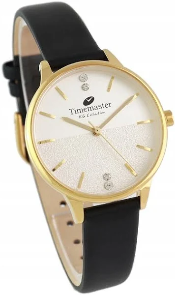 Zegarek Timemaster TIM246/15 damski czarny pasek