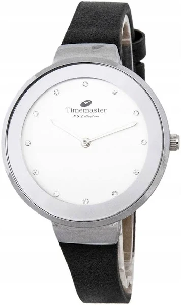 TIMEMASTER 206/10 Damski Elegancki zegarek na pasku skórzanym